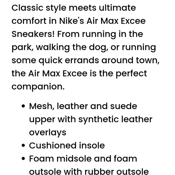 Nike Air Max Excee womens 9 - Picture 10 of 11